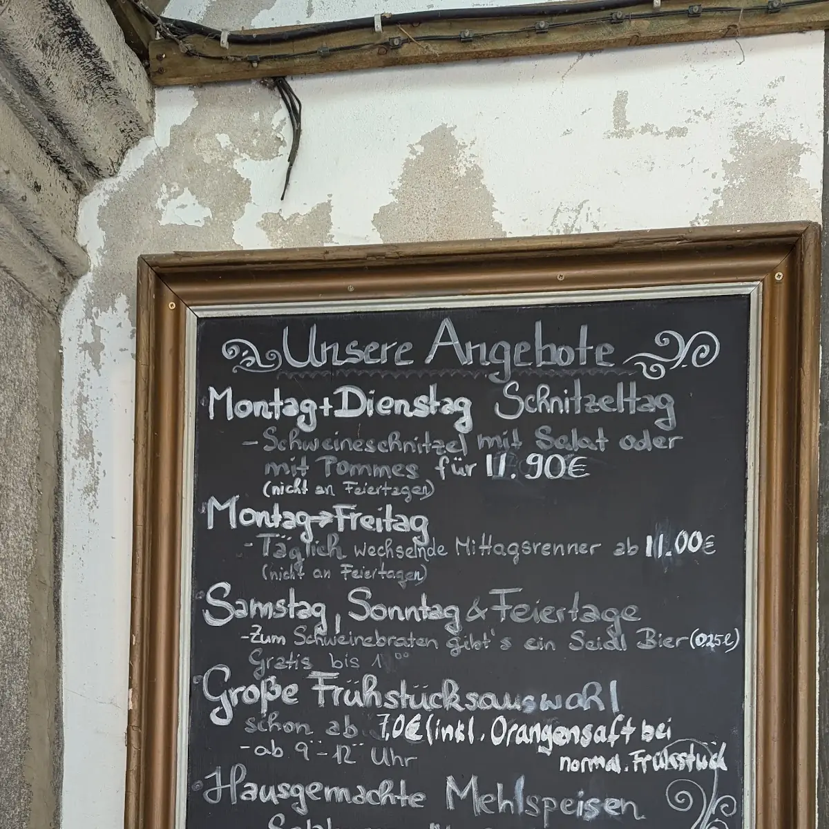 Speisekarte photo 2