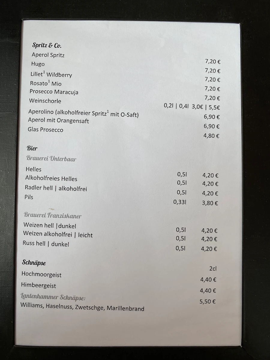 Speisekarte photo 10