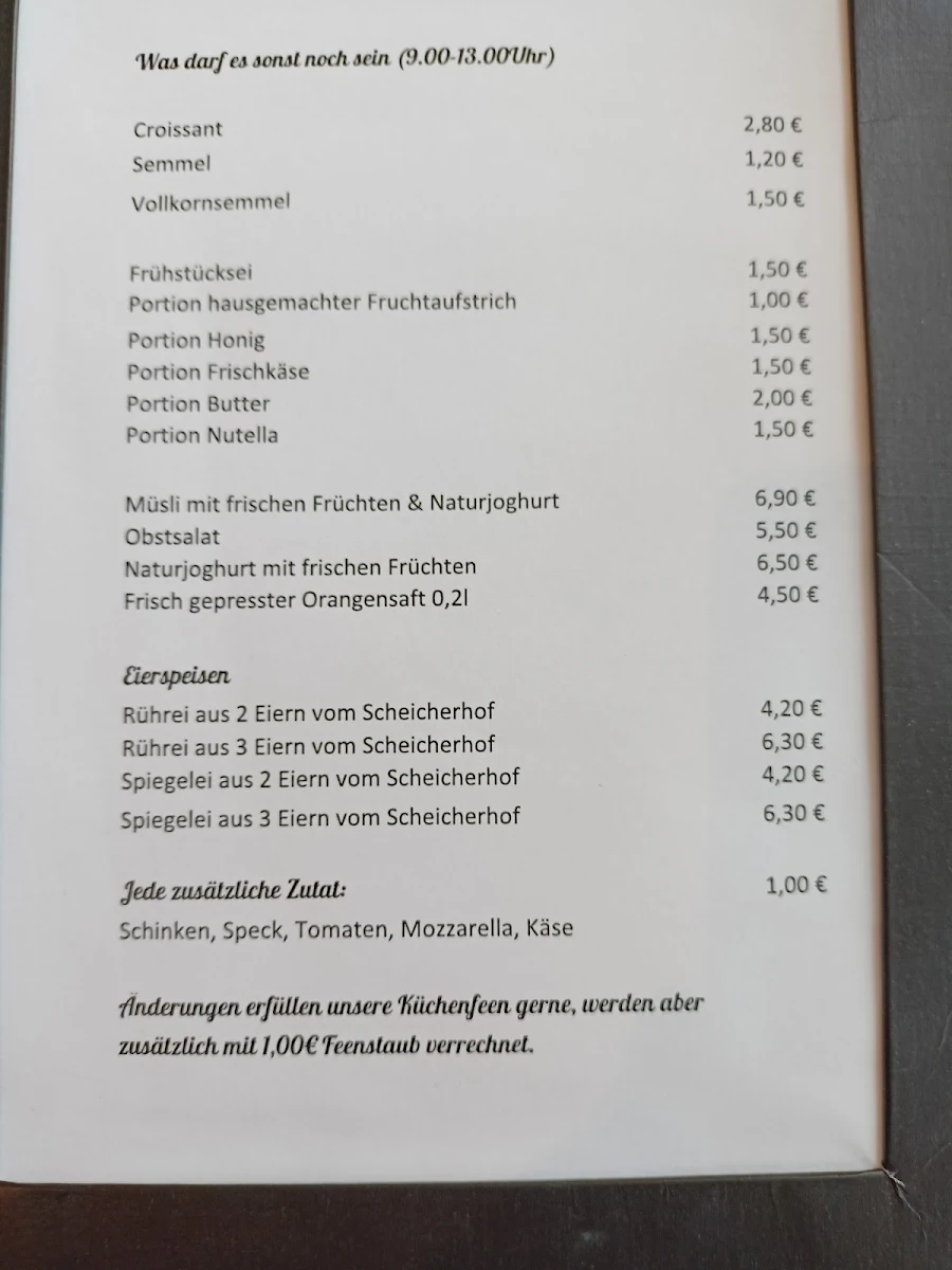 Speisekarte photo 2