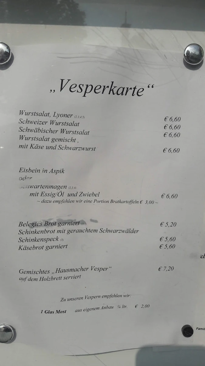 Speisekarte photo 3