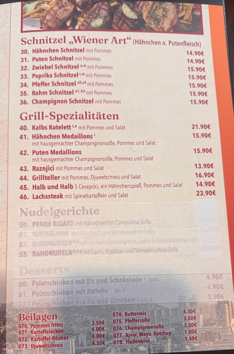 Speisekarte photo 4