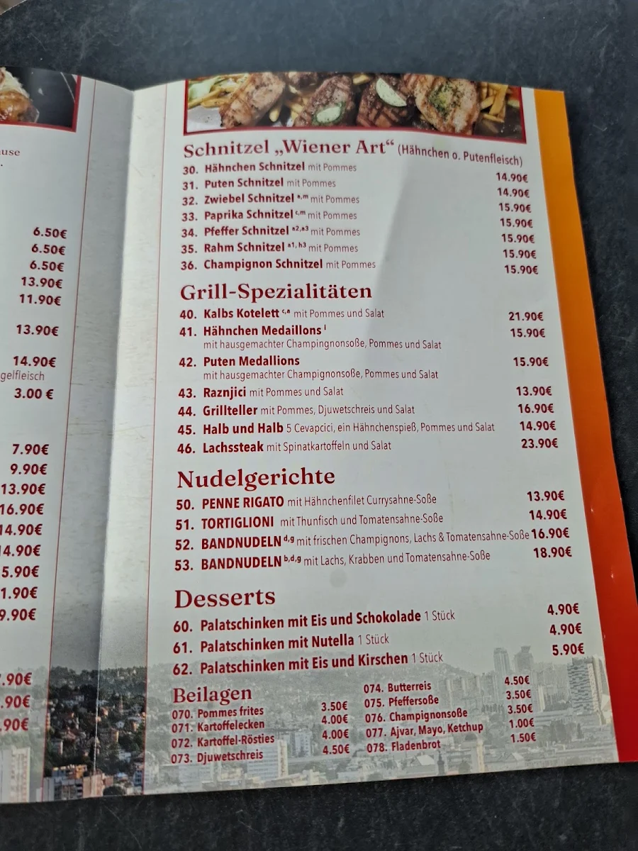 Speisekarte photo 5