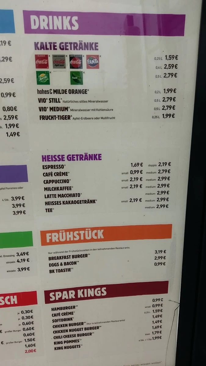 Speisekarte photo 3