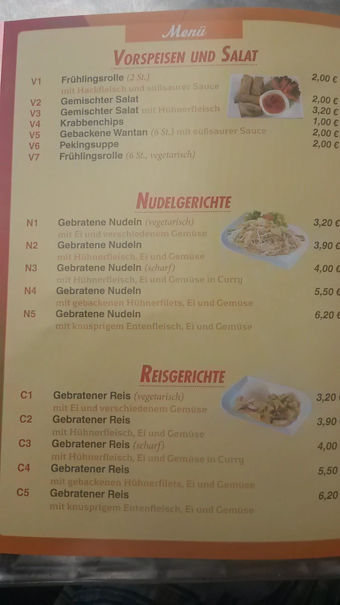 Speisekarte photo 5