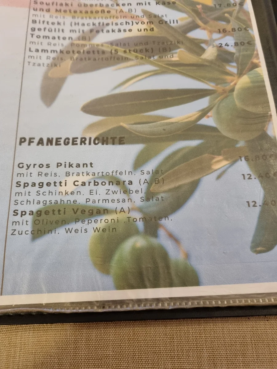 Speisekarte photo 6