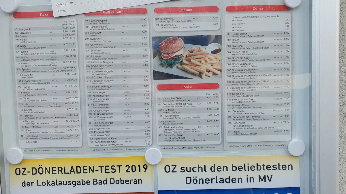 Speisekarte photo 5