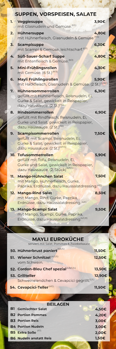 Speisekarte photo 2
