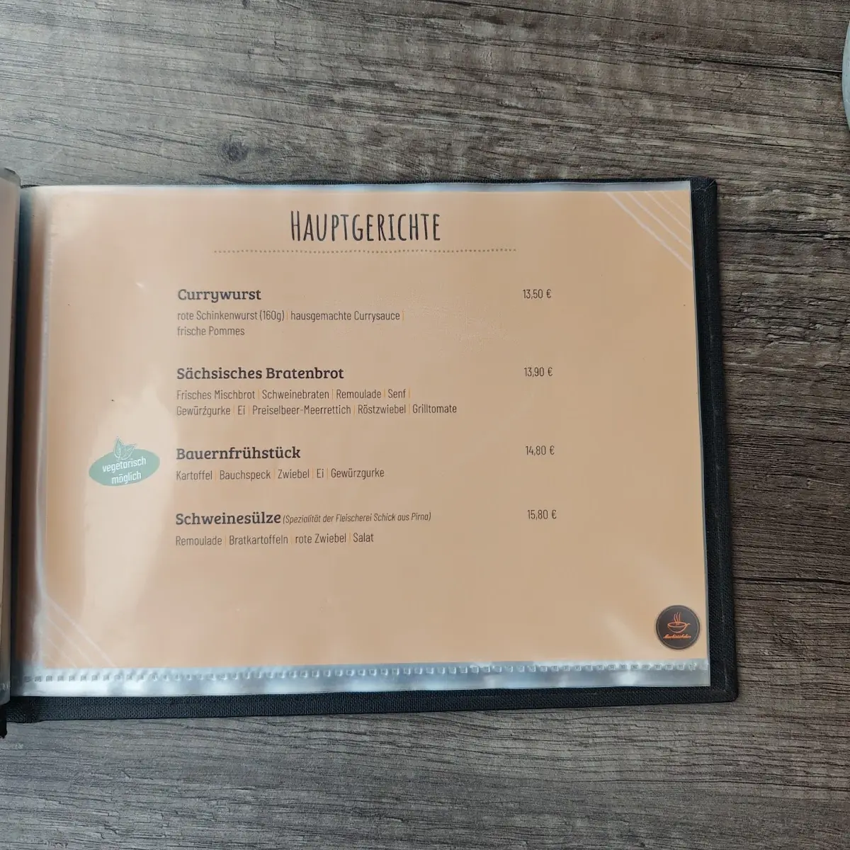 Speisekarte photo 4