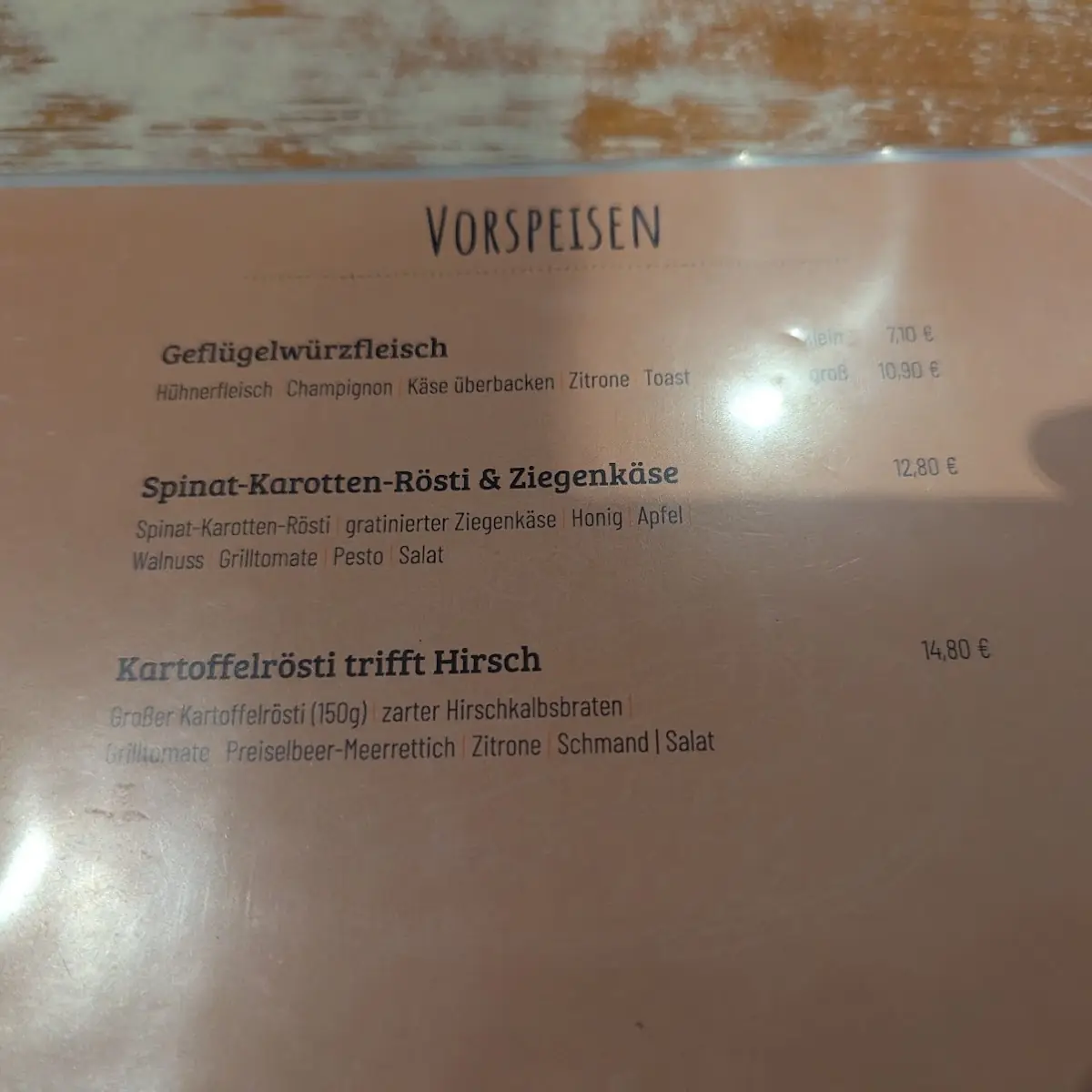 Speisekarte photo 9