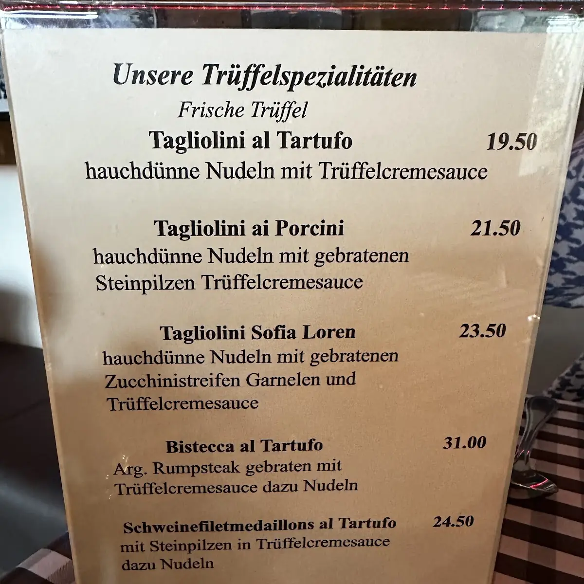 Speisekarte photo 1