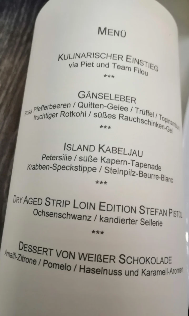 Speisekarte photo 5