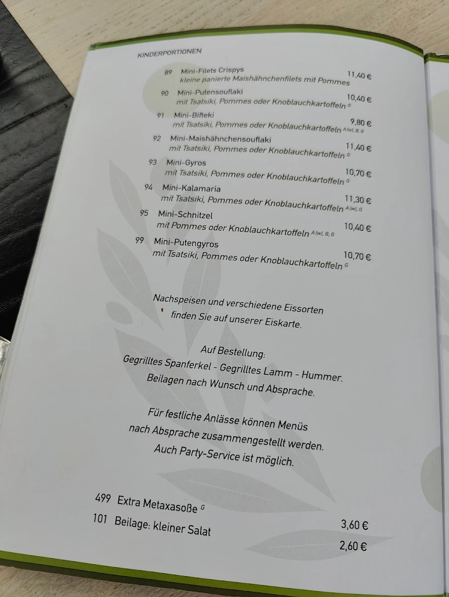Speisekarte photo 5