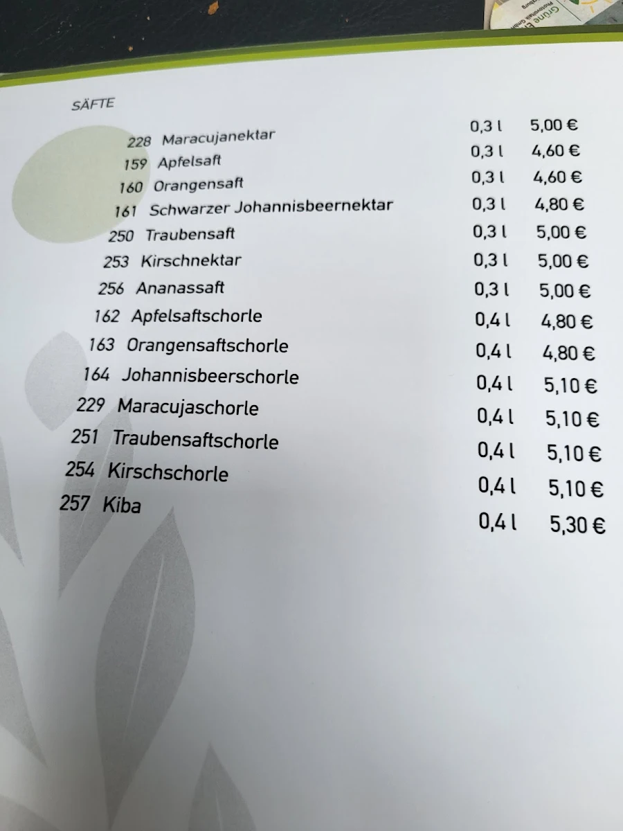 Speisekarte photo 6