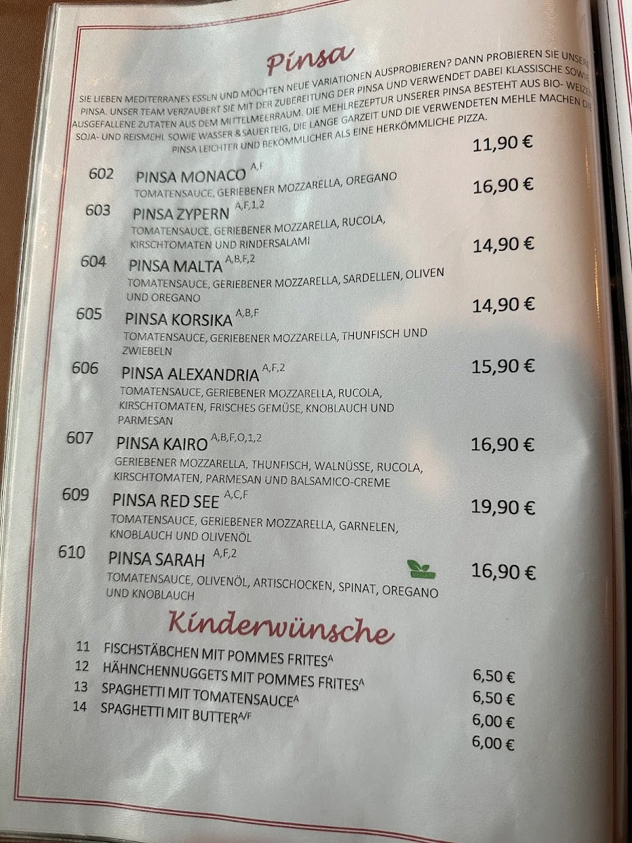 Speisekarte photo 1