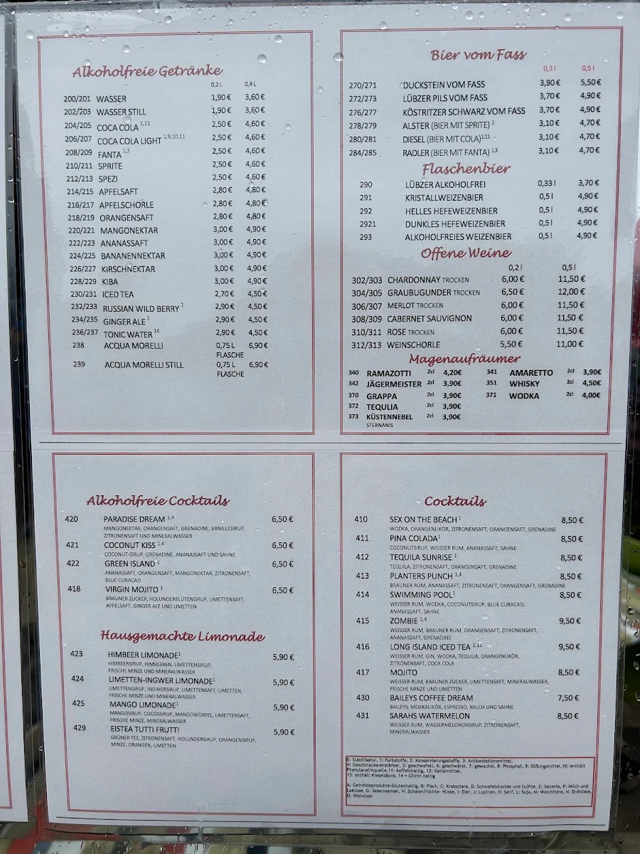 Speisekarte photo 3