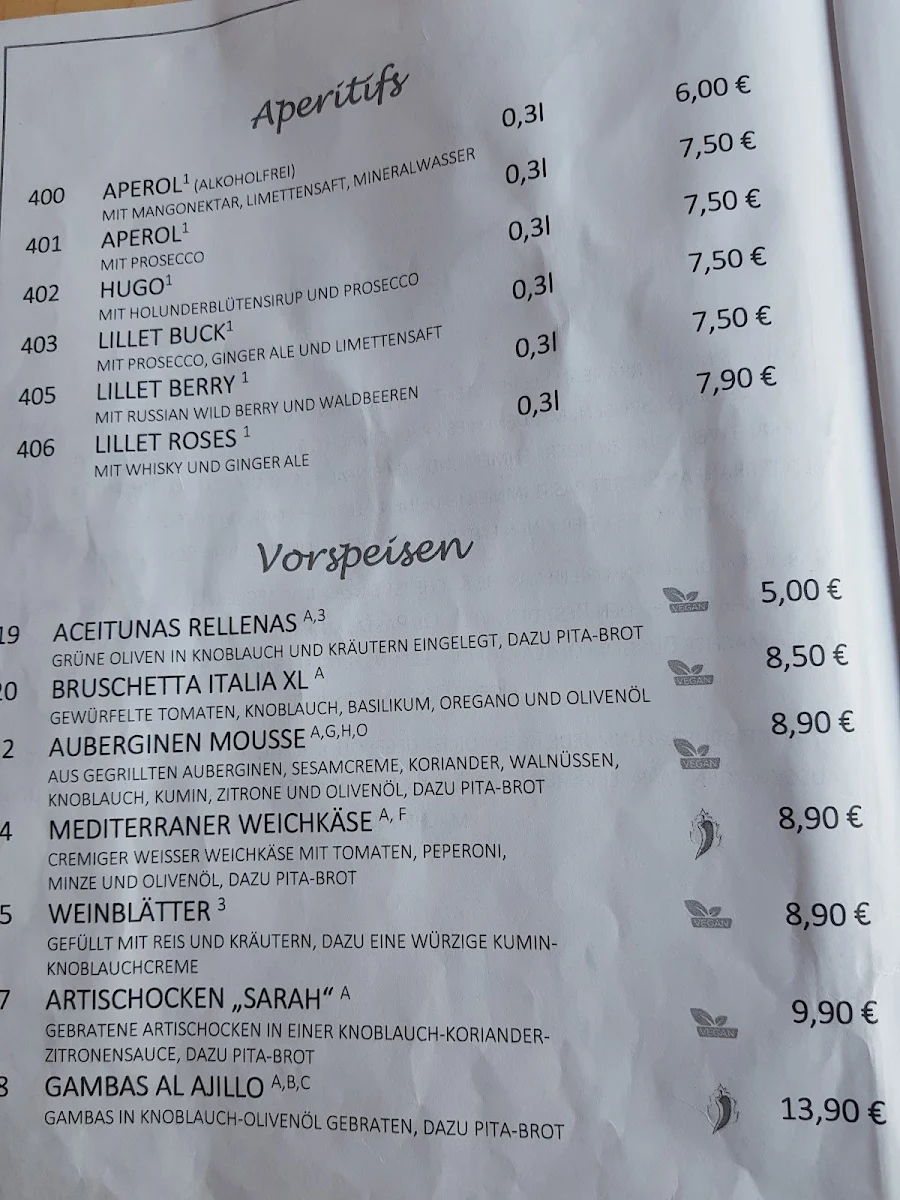 Speisekarte photo 7