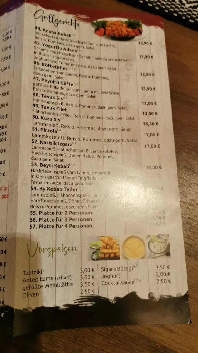 Speisekarte photo 3