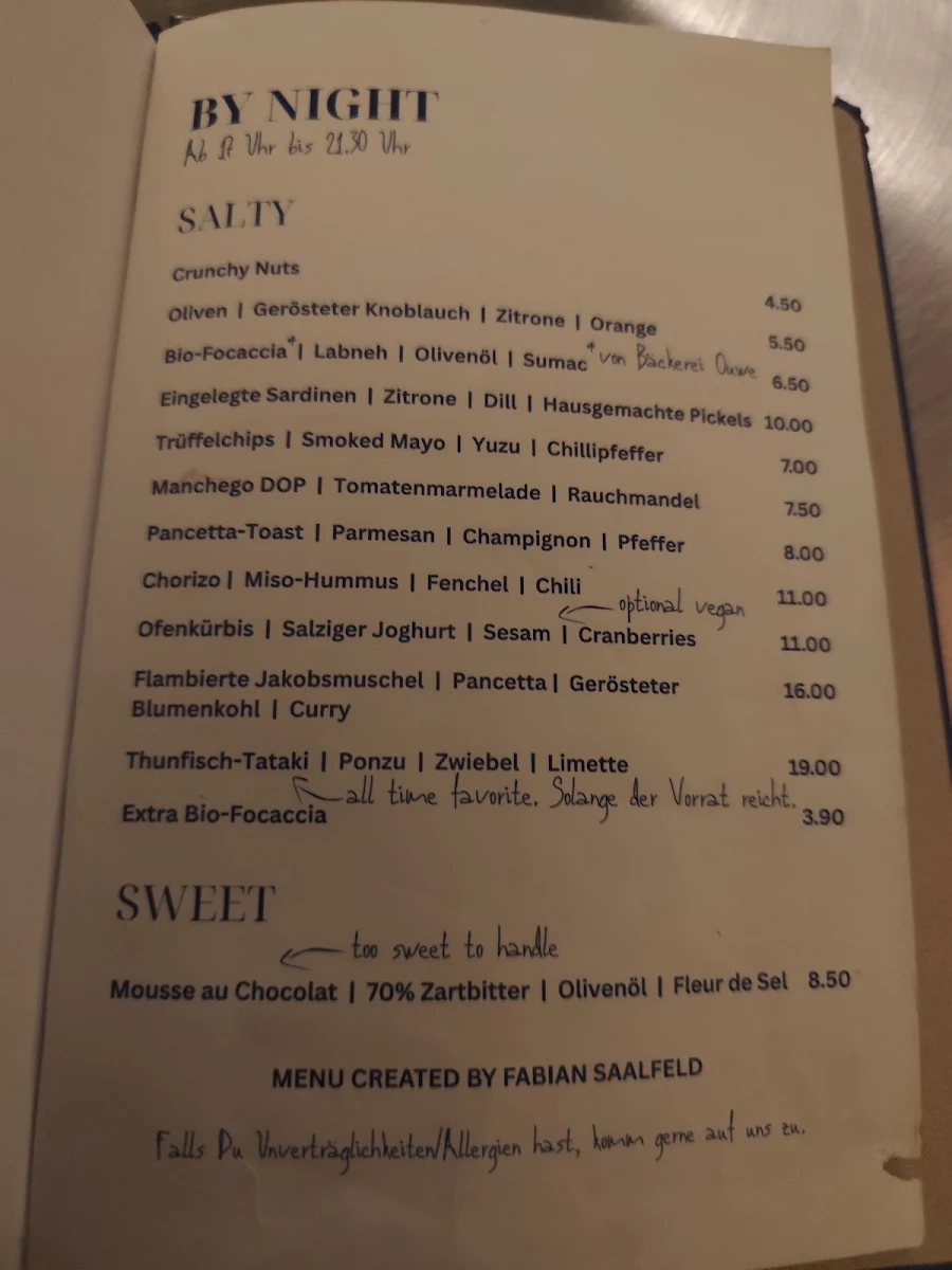 Speisekarte photo 2