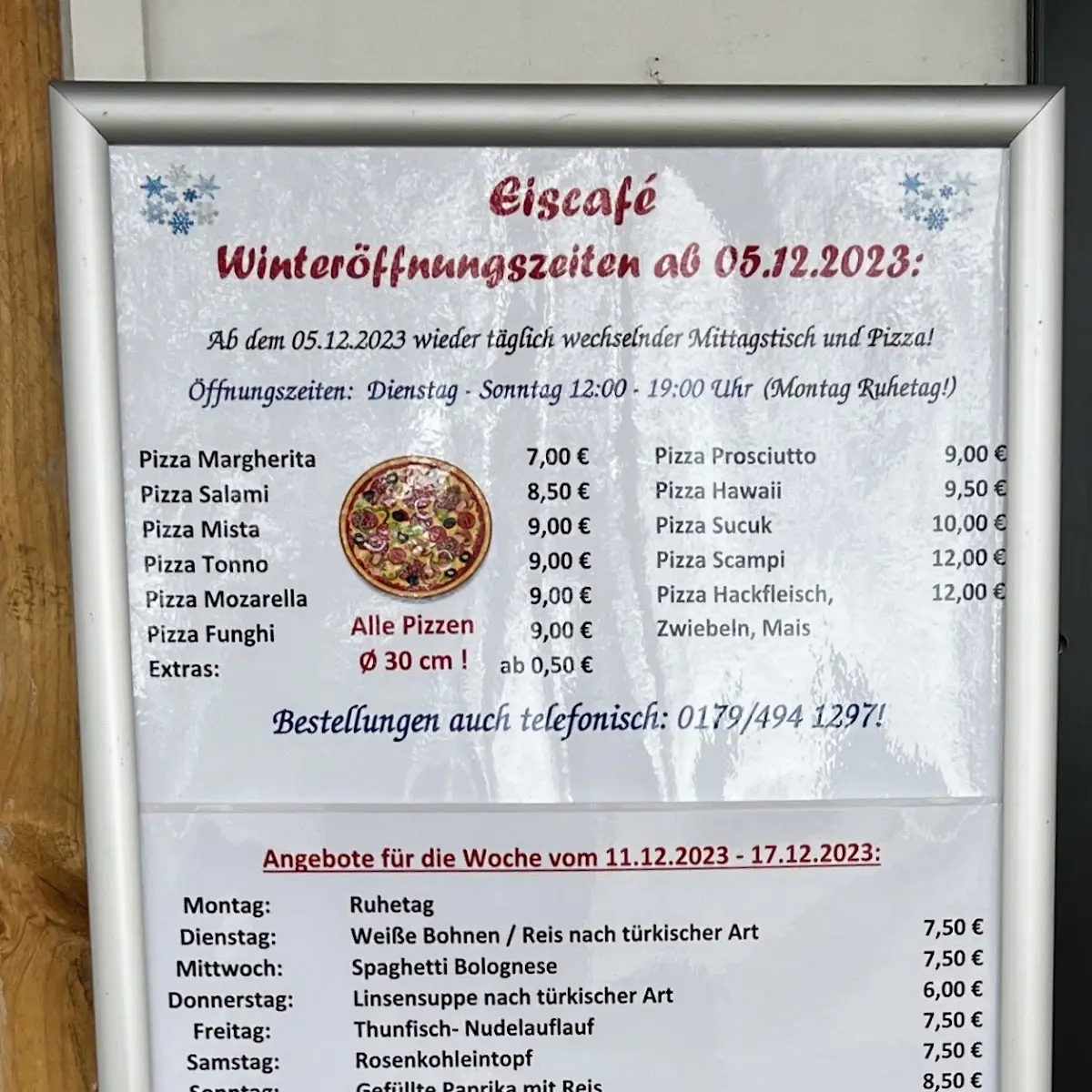 Speisekarte photo 2
