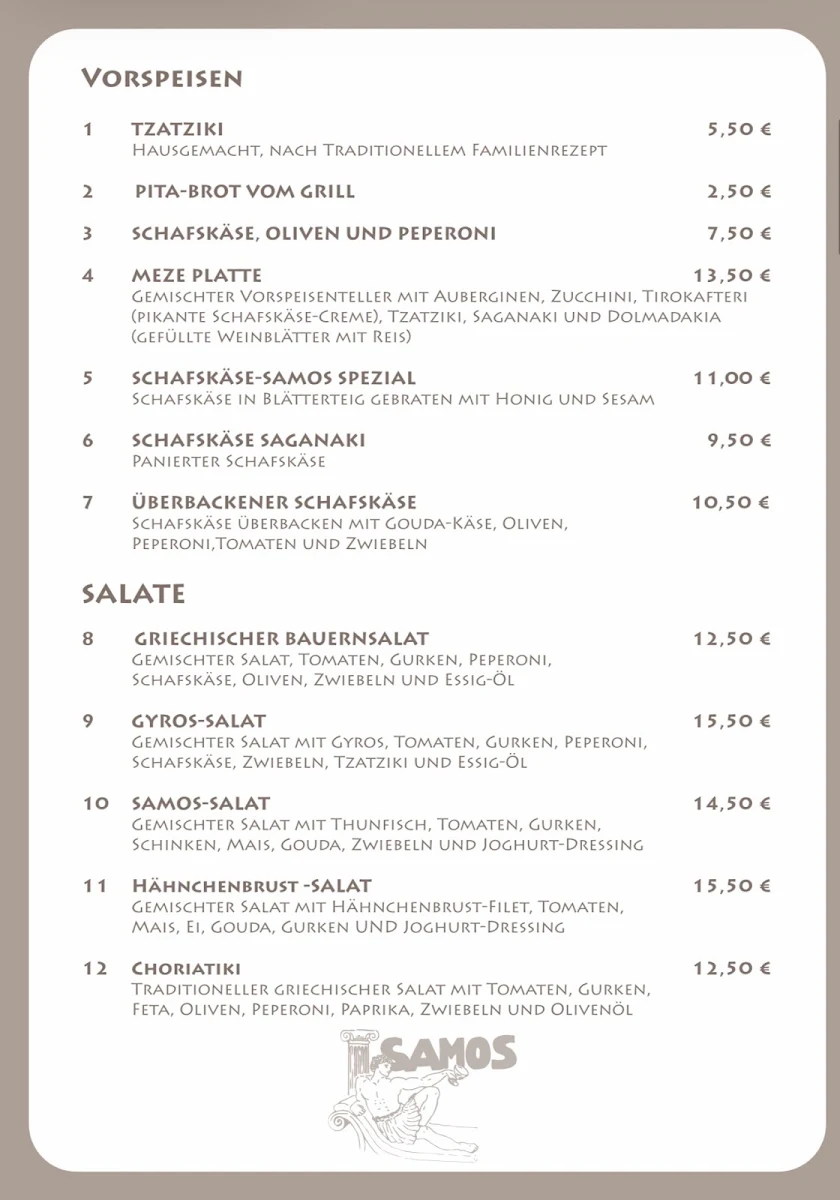 Speisekarte photo 2
