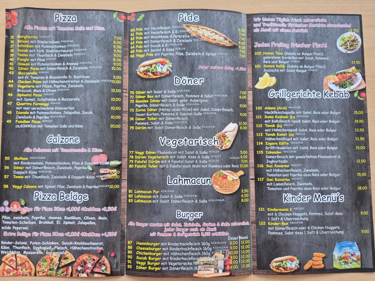 Speisekarte photo 1