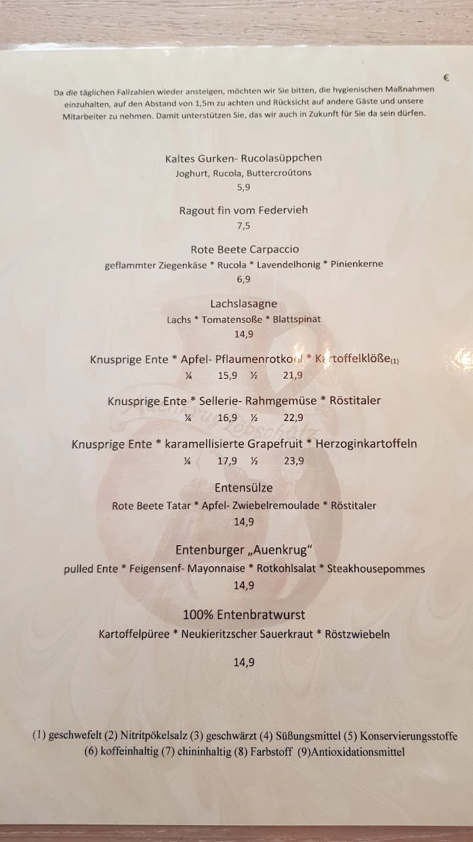 Speisekarte photo 2
