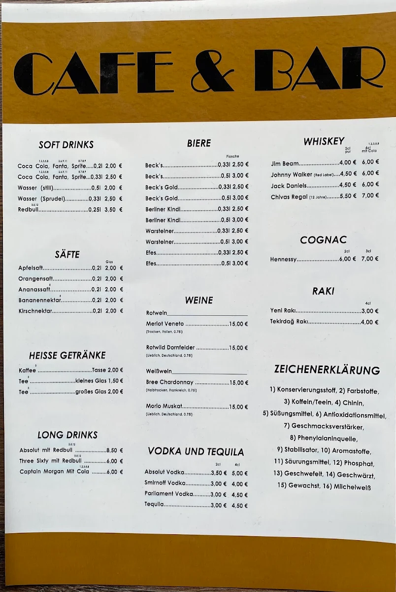 Speisekarte photo 1