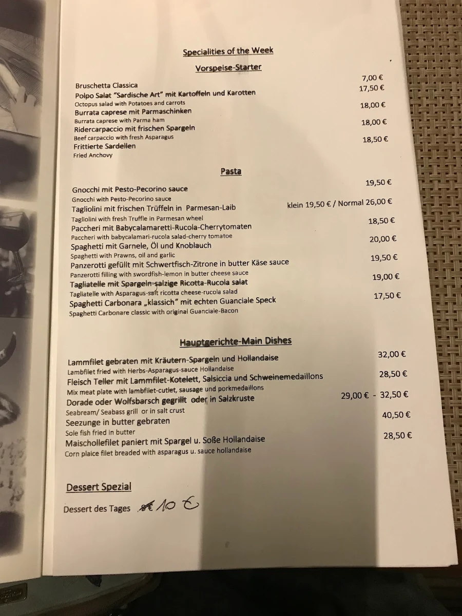 Speisekarte photo 5