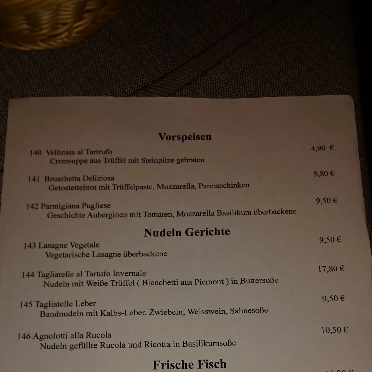 Speisekarte photo 7