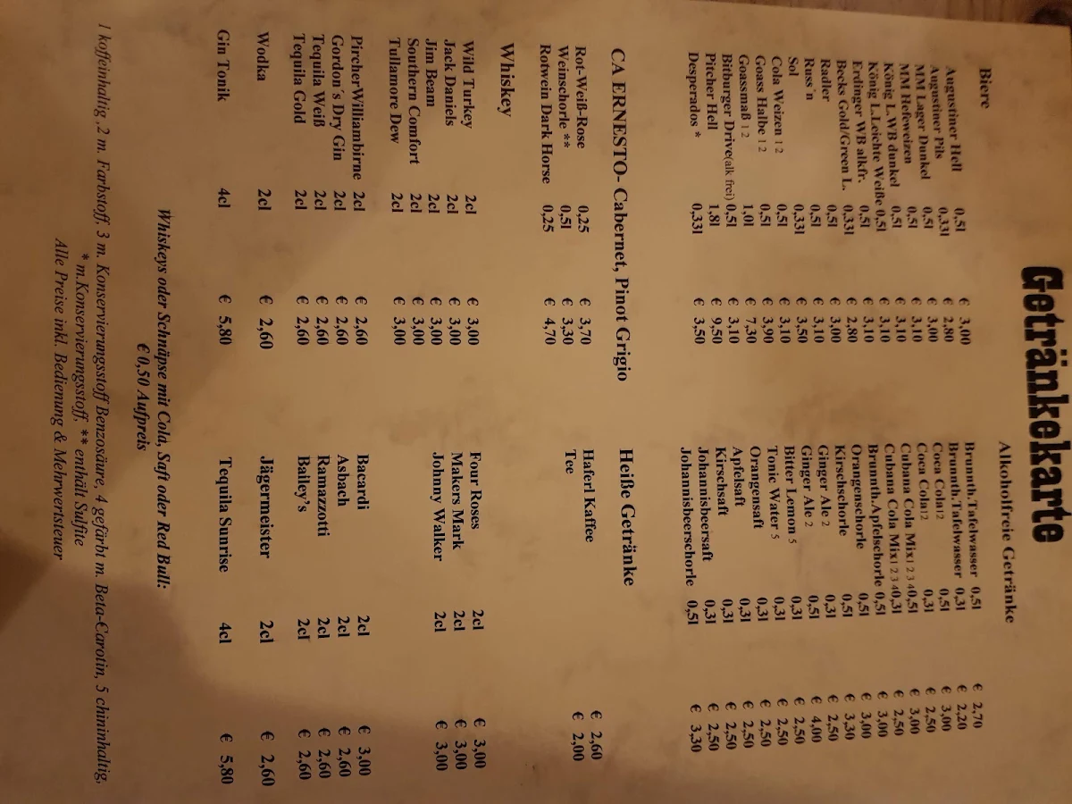 Speisekarte photo 4