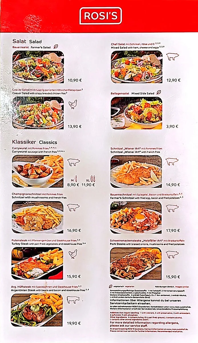 Speisekarte photo 2