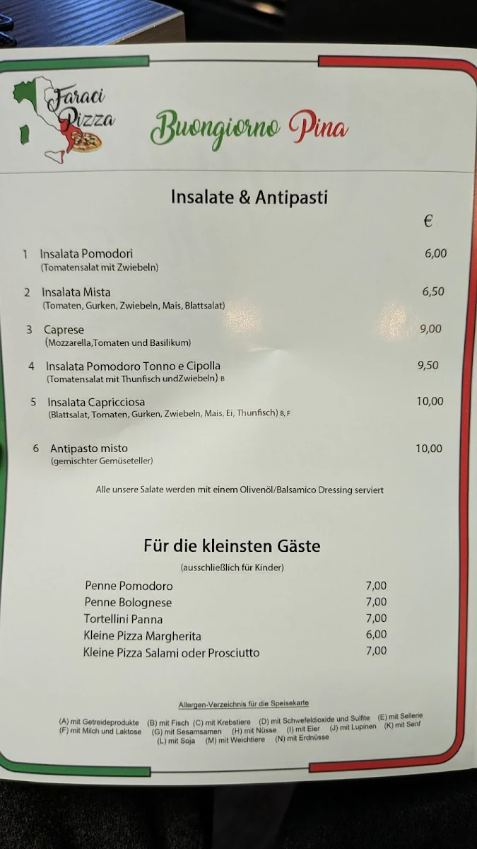 Speisekarte photo 3