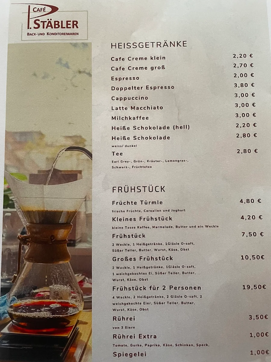Speisekarte photo 2
