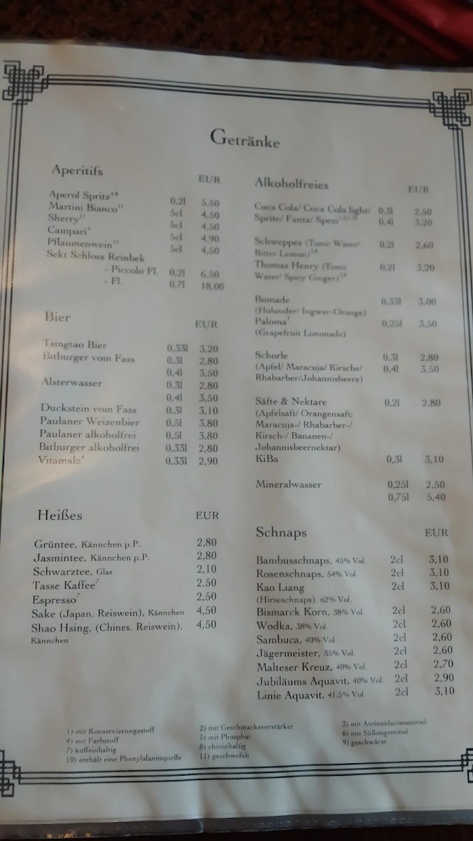Speisekarte photo 8