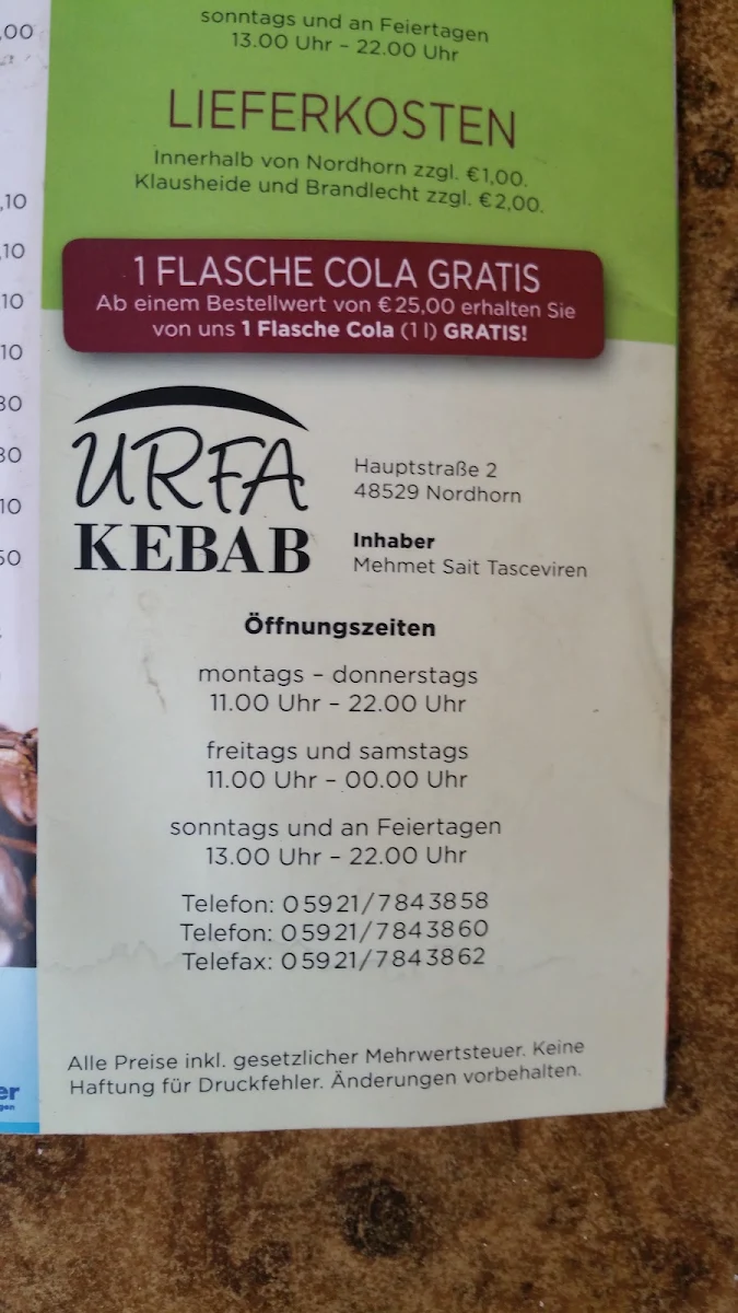 Speisekarte photo 2