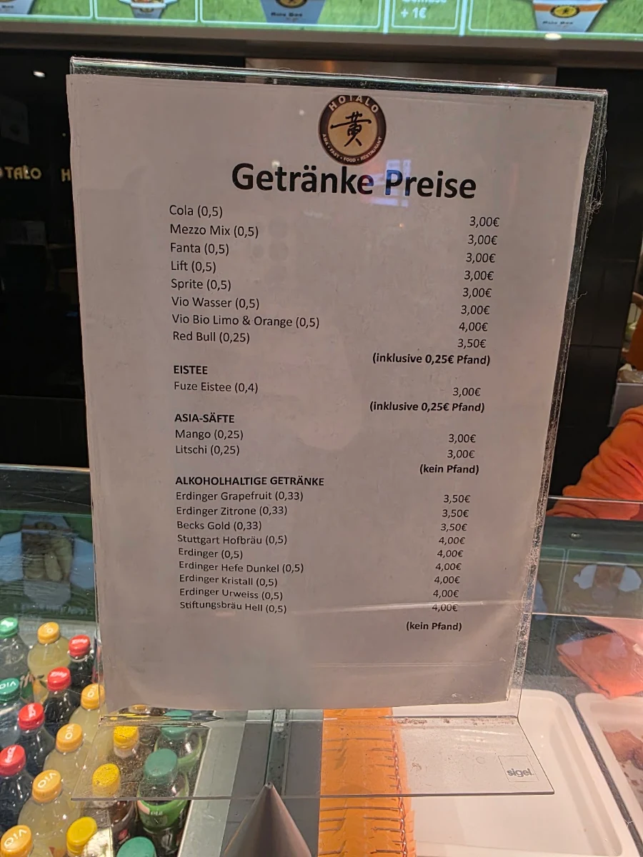 Speisekarte photo 3