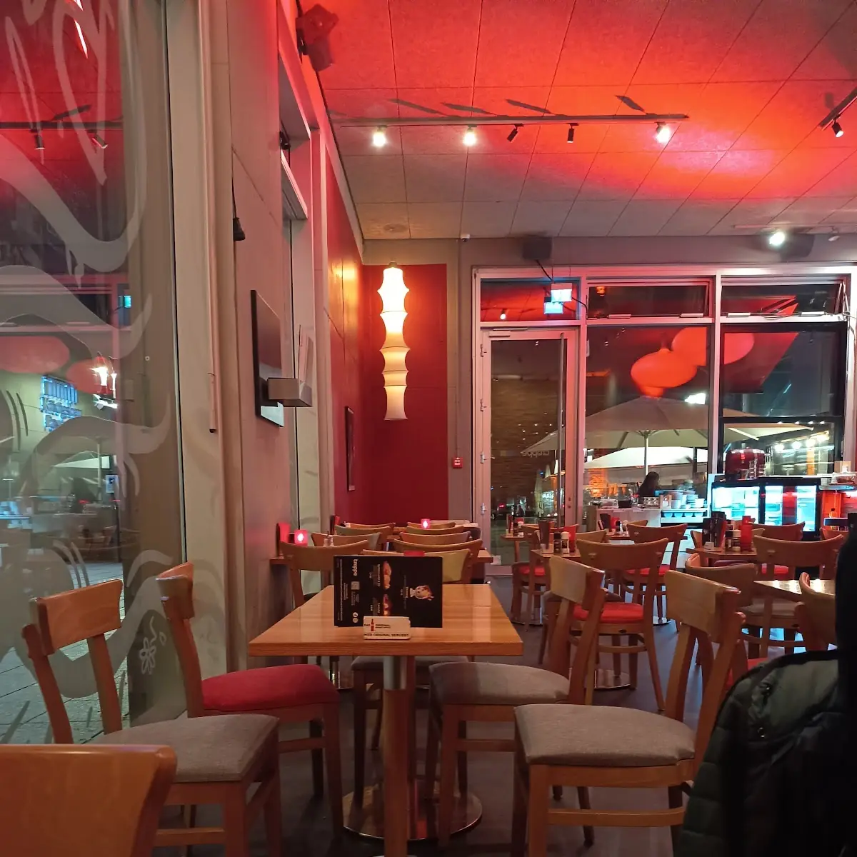 Atmosphäre, Cafe treppe