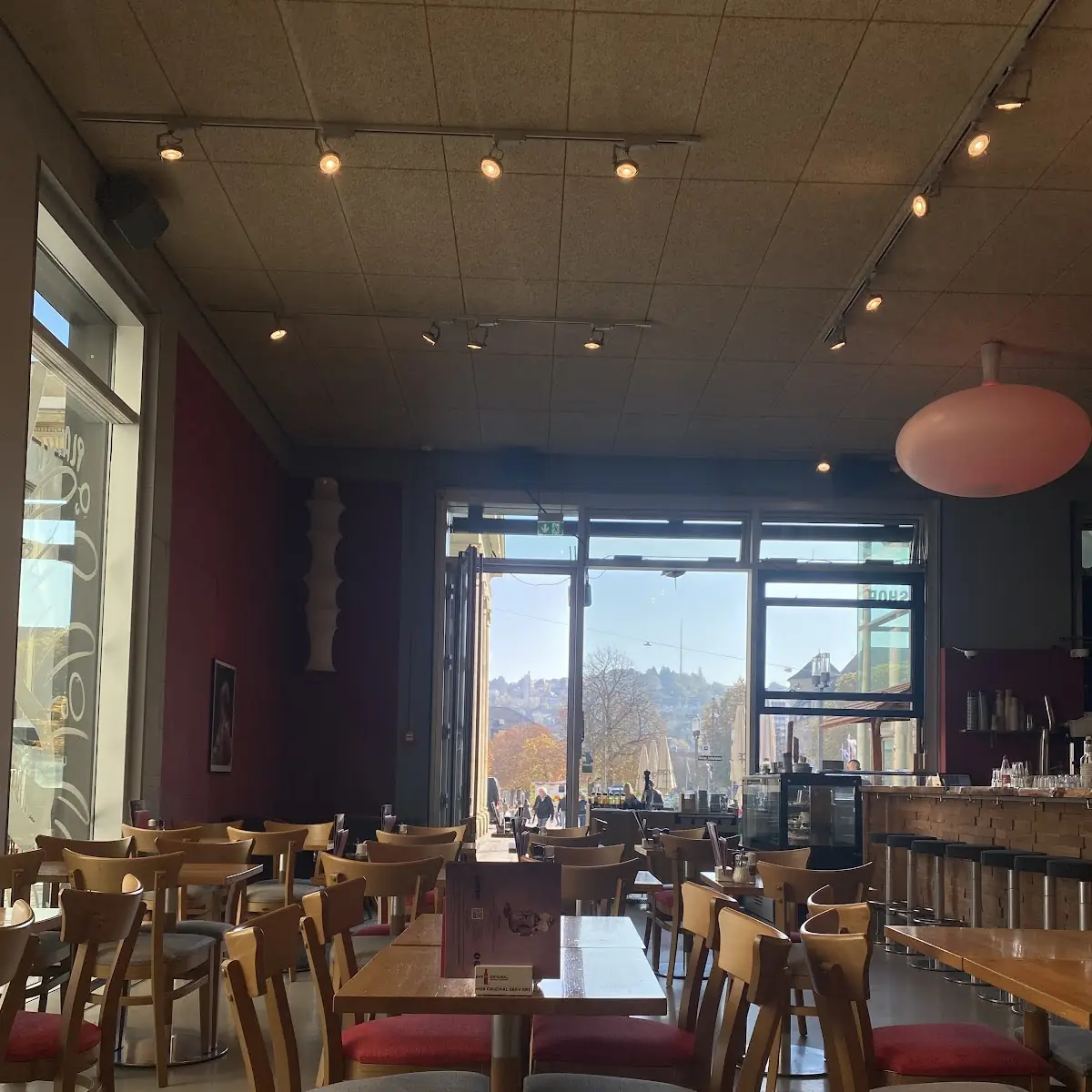 Atmosphäre, Cafe treppe