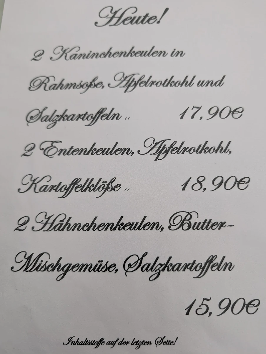 Speisekarte photo 3