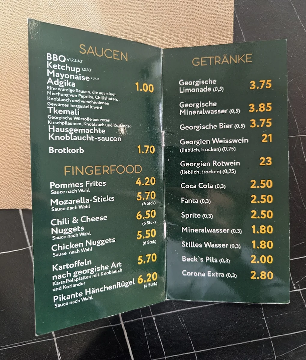 Speisekarte photo 4