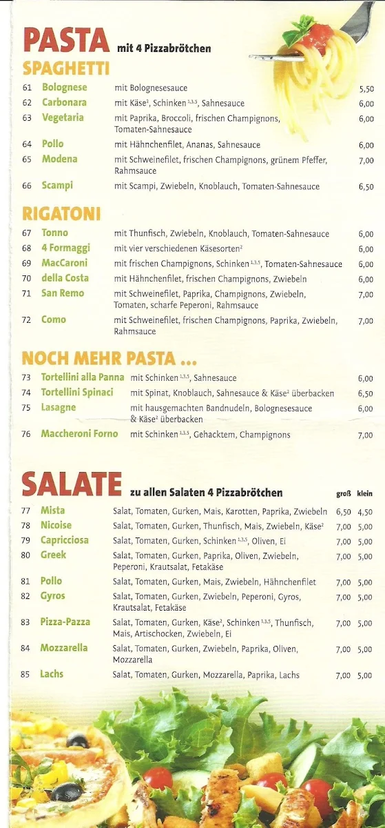 Speisekarte photo 3