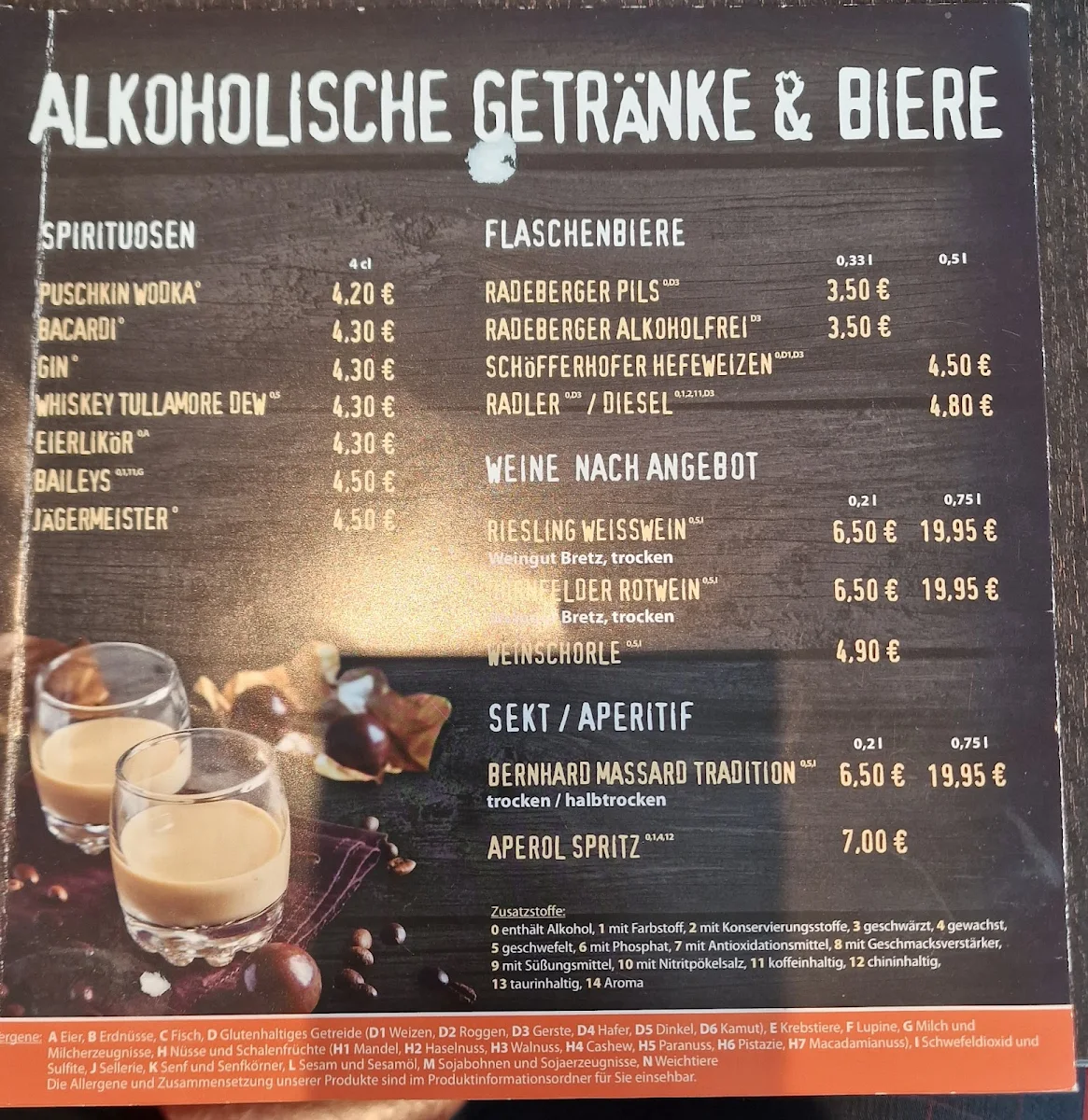 Speisekarte photo 2