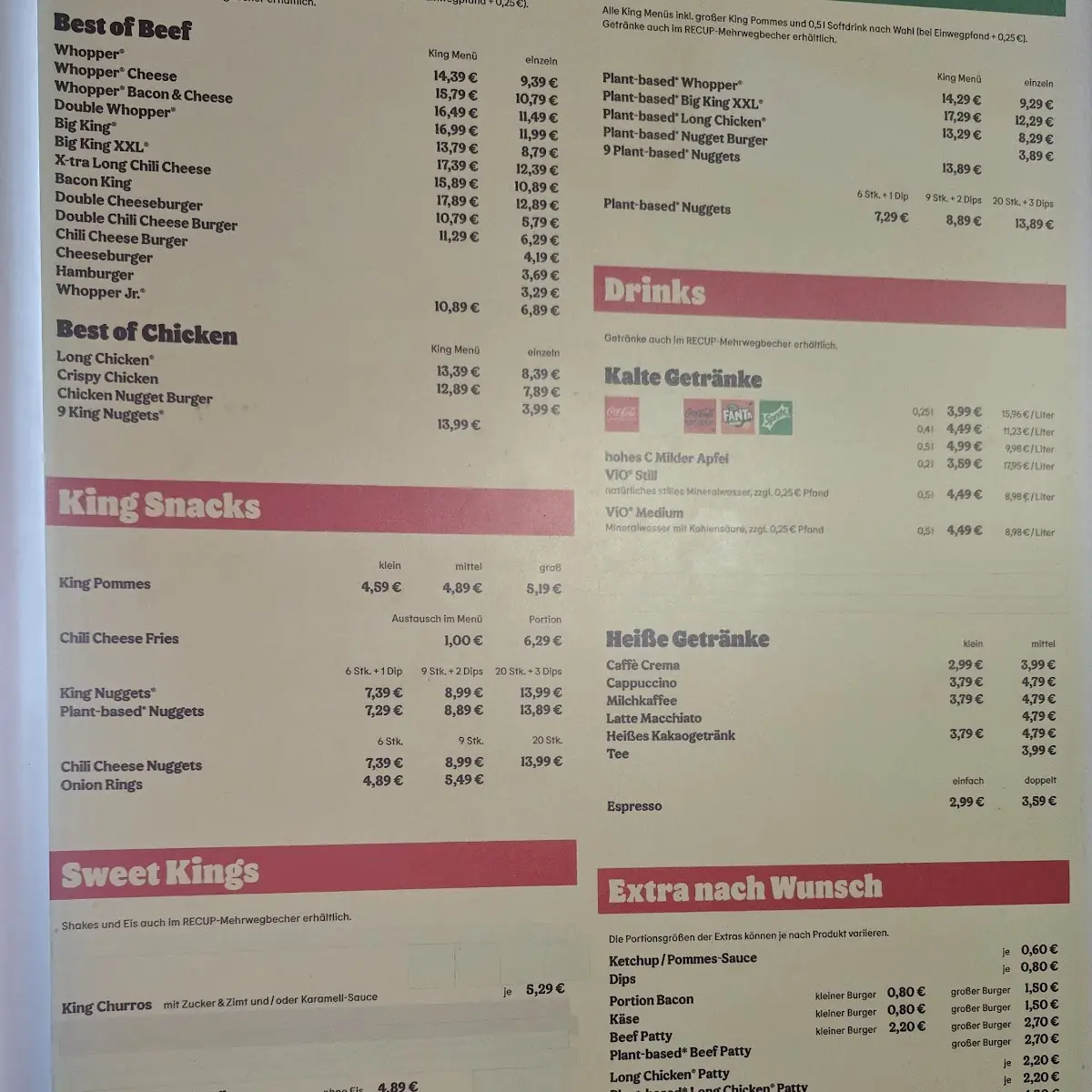 Speisekarte photo 2