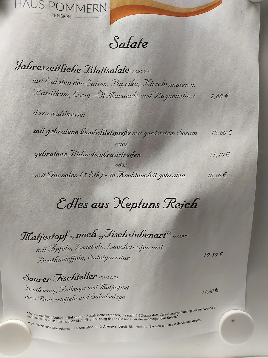 Speisekarte photo 5