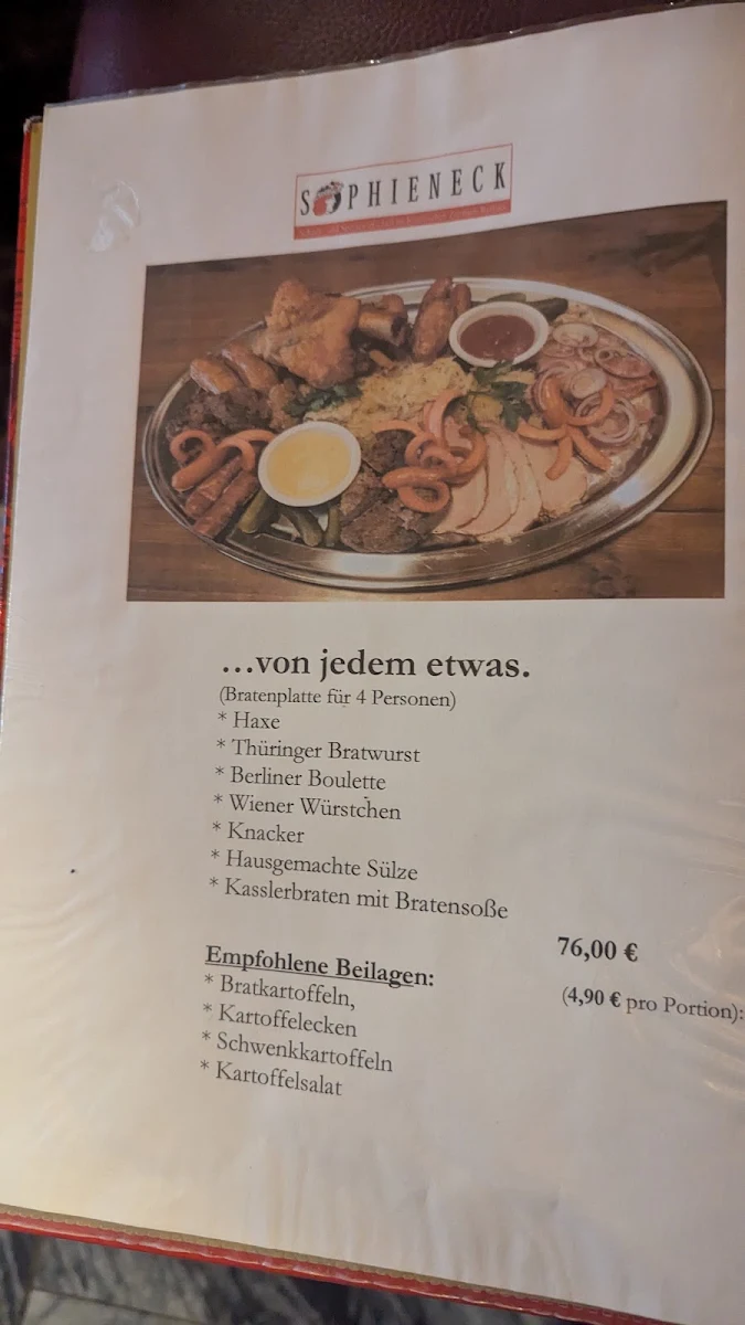 Speisekarte photo 1