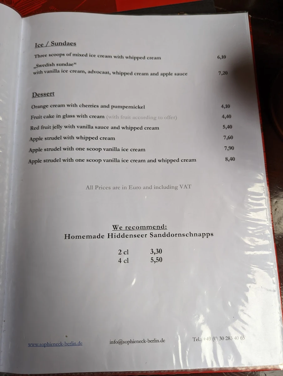 Speisekarte photo 9