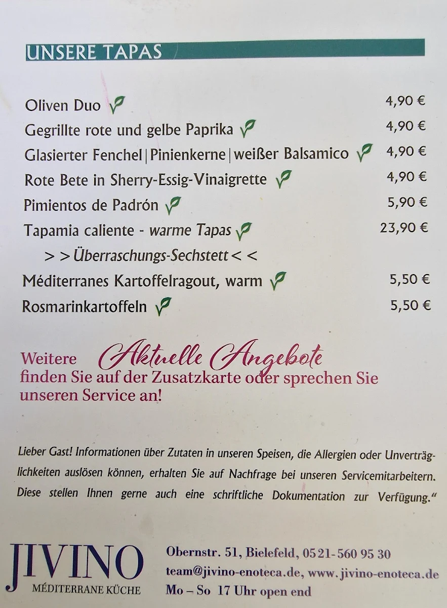 Speisekarte photo 2