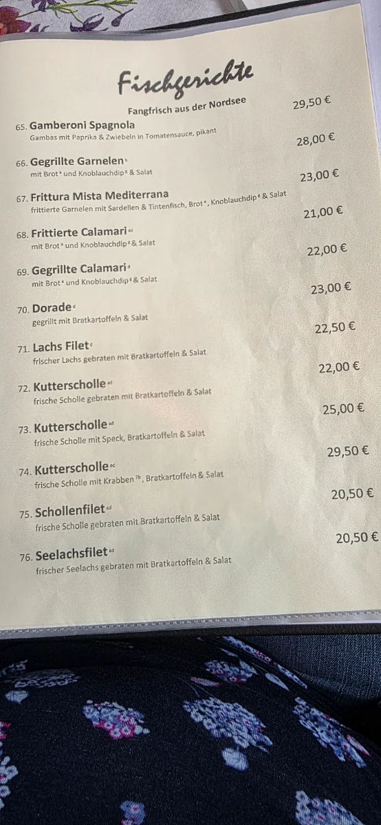 Speisekarte photo 1