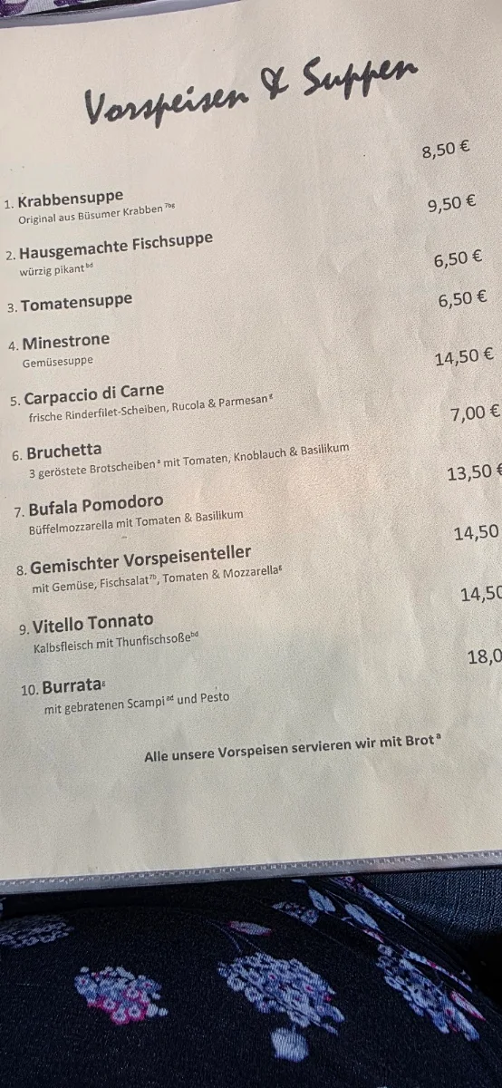 Speisekarte photo 5