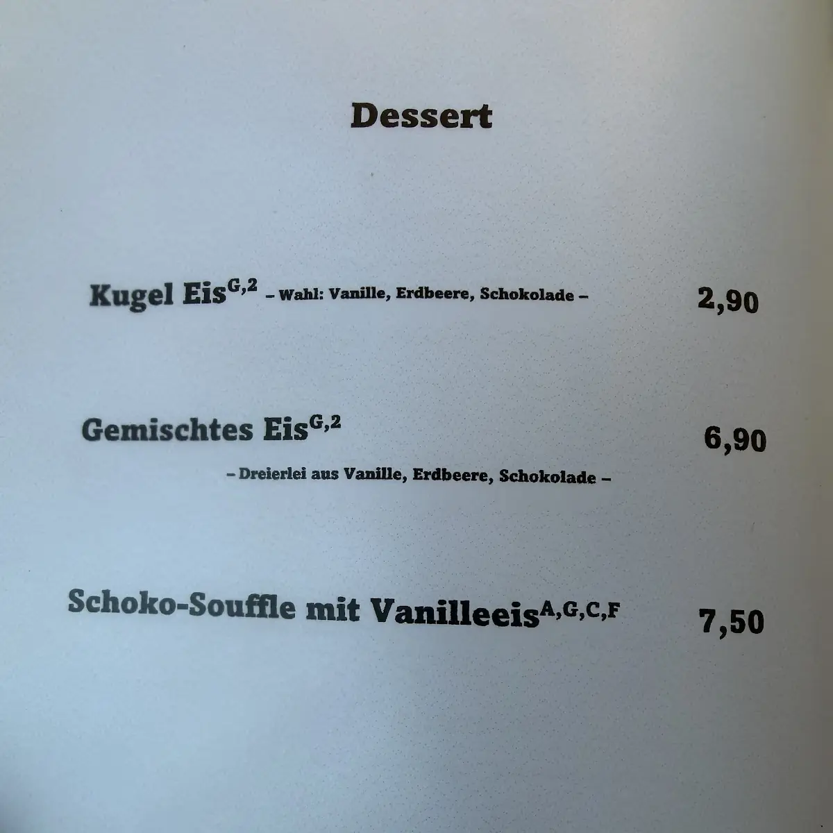 Speisekarte photo 8